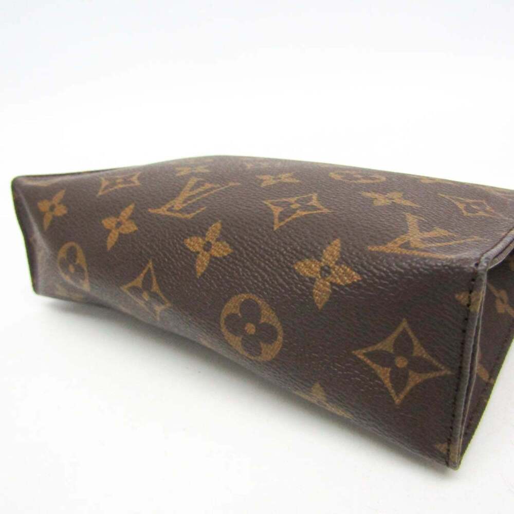 LOUIS VUITTON Brown Monogram Pochette Pouch - Picture 5 of 9